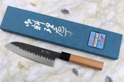 Couteau santoku japonais artisanal Masakage Koishi 16,5cm