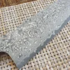 Couteau santoku japonais artisanal Yoshimi Kato 17cm VG10 Nickel Damascus cerisier