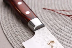 Couteau santoku japonais 18cm Sakai Takayuki Damascus Western 33 couches