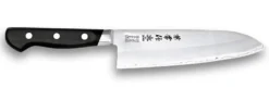 Couteau santoku japonais Japan Kanetsune 18cm acier Sandvik