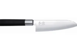Couteau Santoku japonais KAI Wasabi Black lame 16.5cm