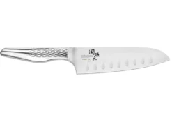 Couteau Santoku japonais Kai Seki Shoso alvéolé 16.5cm