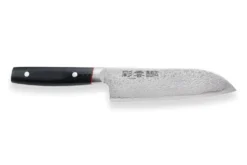 Couteau santoku japonais Kanetsugu Saiun 17cm damas 65 couches