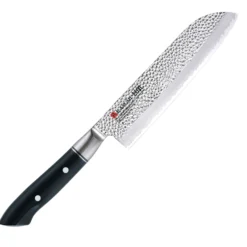 Couteau santoku japonais Kasumi Hammered lame martelée 17.5cm