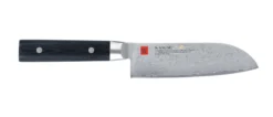 Couteau santoku japonais Kasumi Masterpiece damas haut de gamme 13cm
