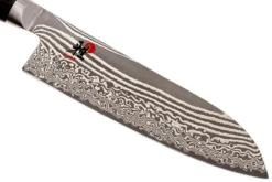 Couteau santoku japonais Miyabi 5000FCD lame 18cm damas 48 couches manche pakkawood
