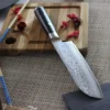 Couteau santoku japonais Satake Cutlery Helios 17cm damas 69 couches
