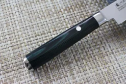 Couteau santoku japonais Satake Cutlery Helios 17cm damas 69 couches