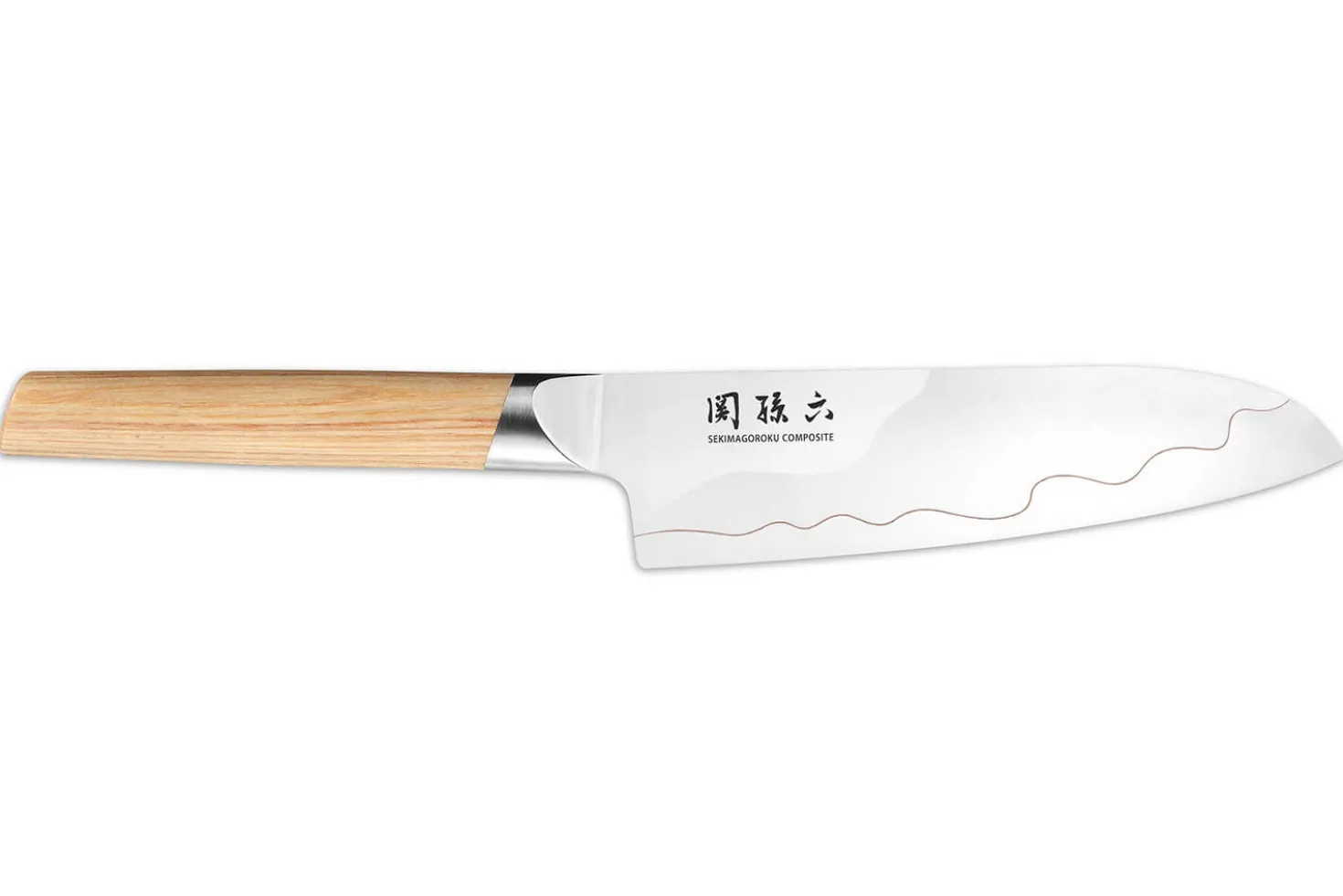 Couteau Santoku Kai Seki Magoroku Composite lame 16,5cm