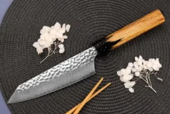 Couteau santoku kiritsuke 16cm japonais Sakai Takayuki Kashi Urushi VG10 damas