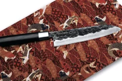 Couteau santoku Samura Blacksmith martelé 18cm