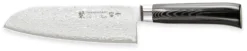 Couteau santoku Tamahagane Kyoto lame 17.5cm acier damas VG5
