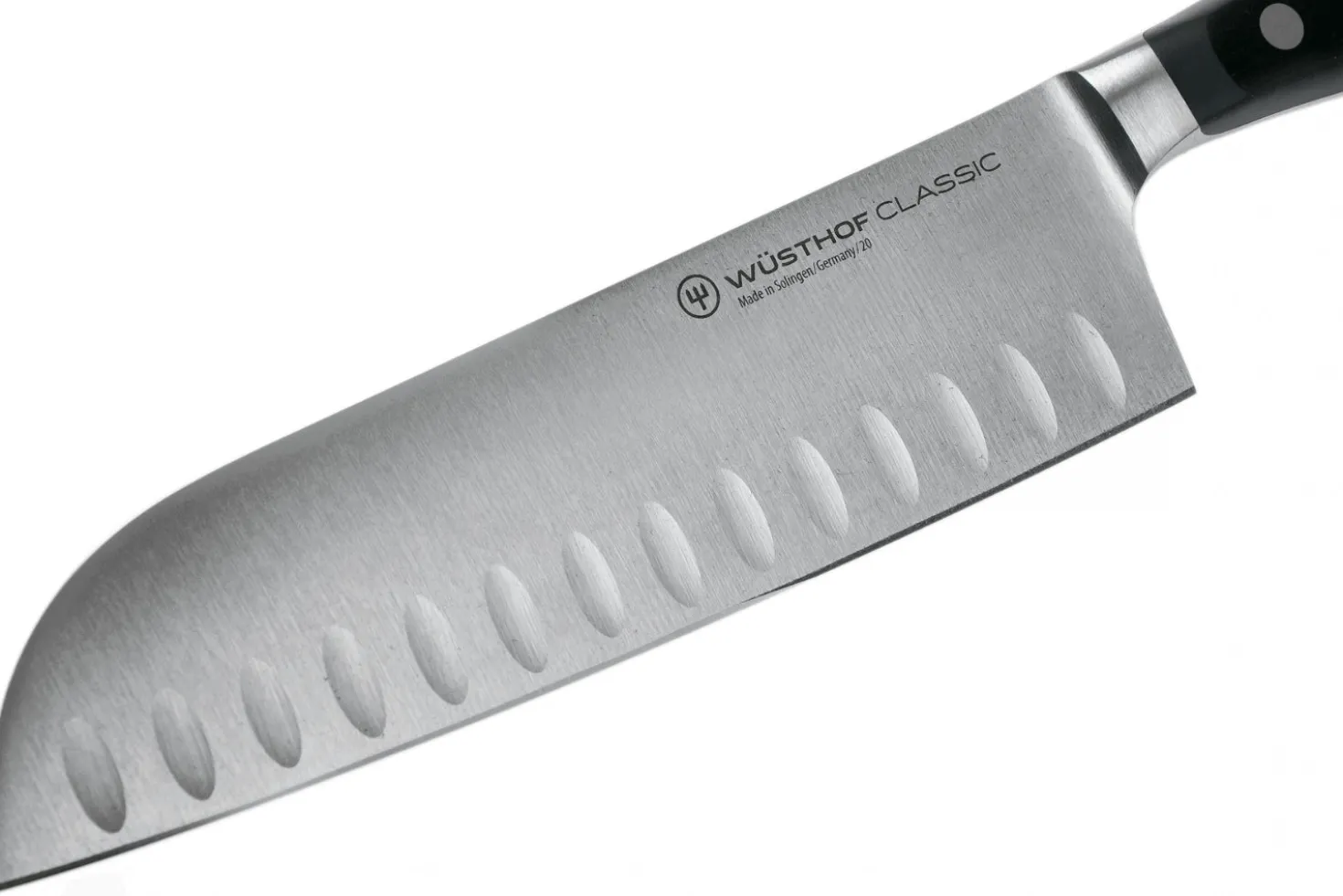 Couteau Santoku Wüsthof Classic alvéolé forgé 17cm