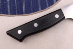 Couteau à saumon alvéolé dos courbé japonais Glestain SO Series 31cm
