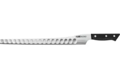 Couteau à saumon alvéolé dos courbé japonais Glestain SO Series 31cm