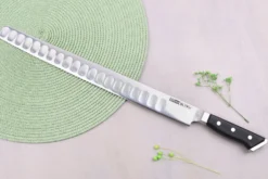 Couteau à saumon alvéolé japonais Glestain K Series 36cm