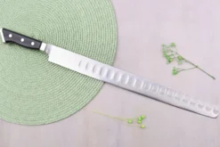 Couteau à saumon alvéolé japonais Glestain K Series 36cm