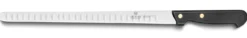 Couteau à saumon/jambon lame souple alvéolée 32 Dumas Affil 30cm manche 2 rivets