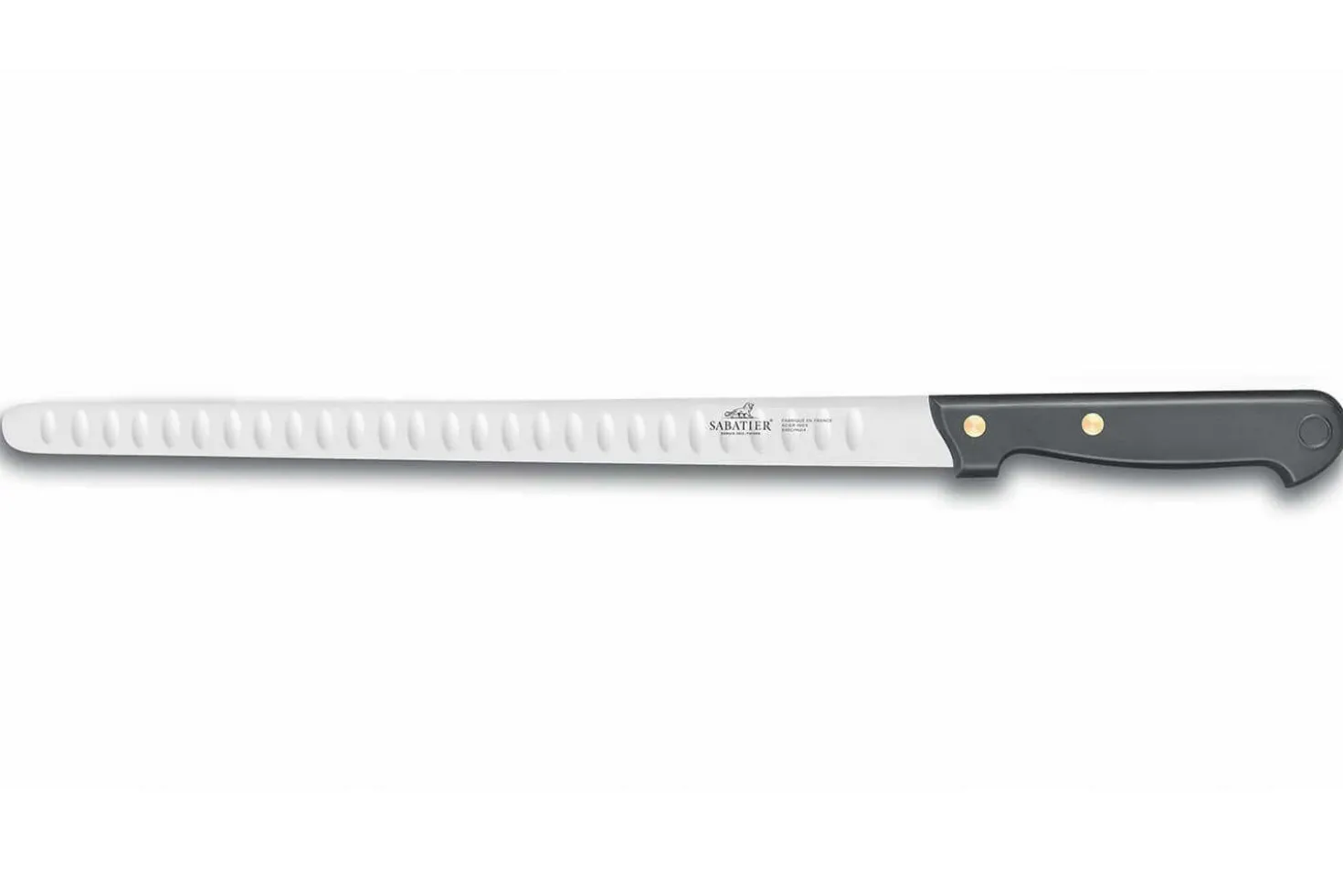 Couteau à saumon / jambon SABATIER Cuisine d'aujourd'hui alvéolé 30cm