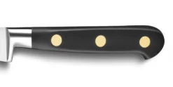 Couteau à saumon SABATIER Idéal Inox 100% forgé rivets laiton alvéolé 30cm