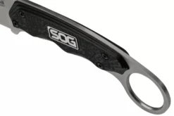 Couteau SOG Gambit SGGB1001 lame 6,6cm manche en nylon/fibres de verre noir