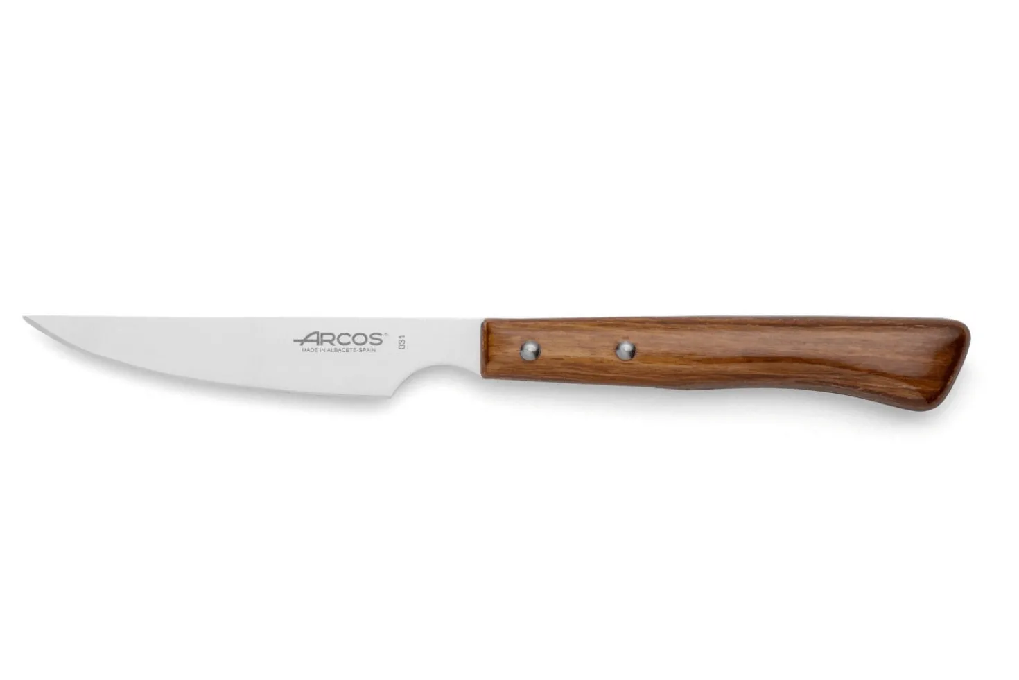 Couteau à steak Arcos manche bois lame lisse 11cm