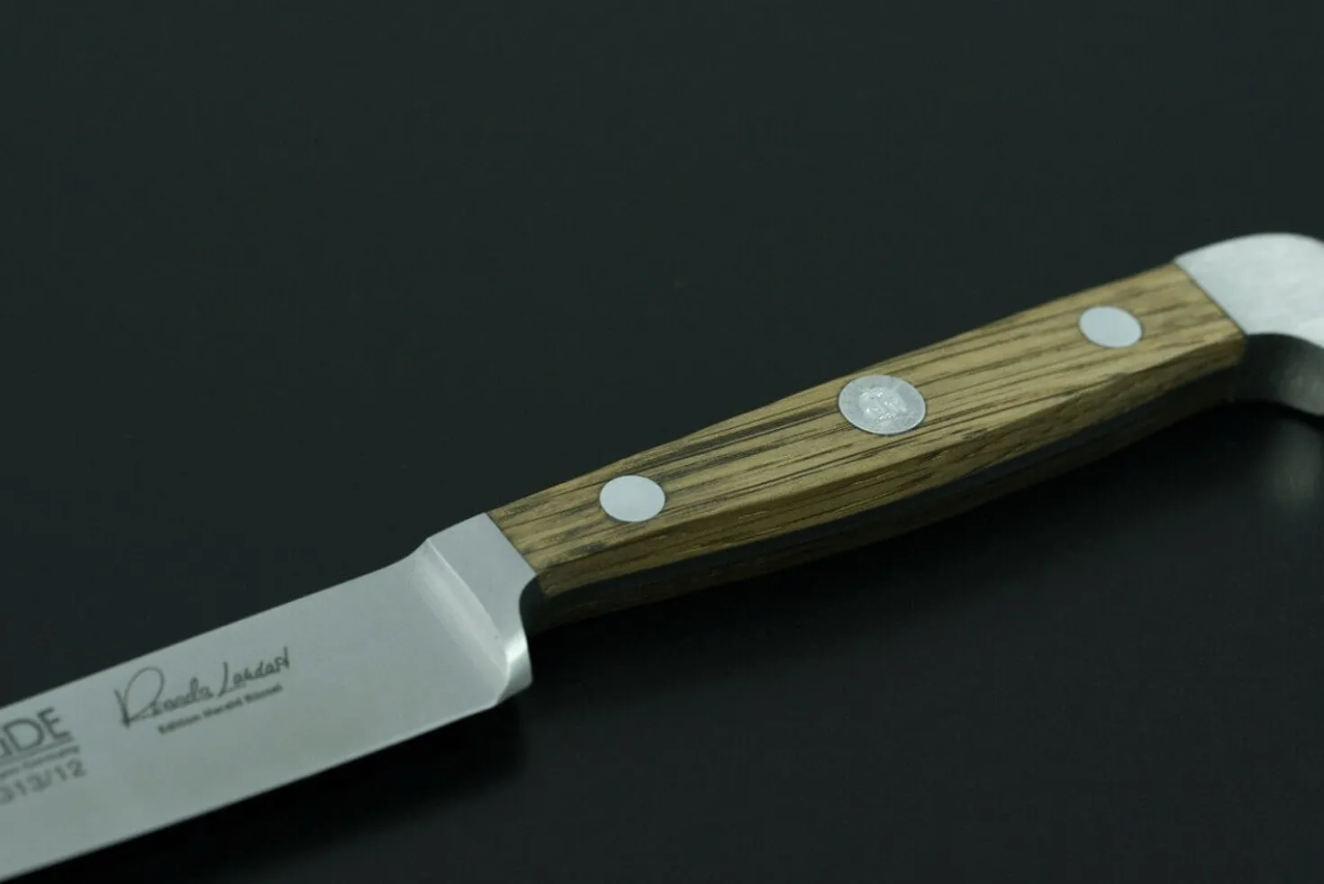 Couteau à steak Güde Alpha Chêne 12cm en acier forgé