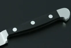 Couteau à steak Güde Alpha lame dentée 12cm en acier forgé