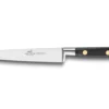 Couteau à steak SABATIER Idéal Inox 100% forgé rivets laiton lisse 13cm