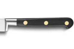 Couteau à steak SABATIER Idéal Inox 100% forgé rivets laiton lisse 13cm