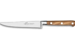 Couteau à steak SABATIER Provençao 100% forgé 13cm manche en olivier