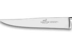 Couteau à steak SABATIER Provençao 100% forgé 13cm manche en olivier