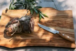 Couteau à steak Wüsthof Amici forgé 12cm en bois d'olivier