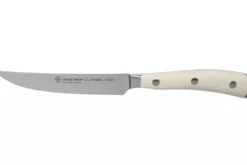 Couteau à steak Wüsthof Classic Ikon Blanc forgé 12cm
