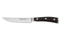 Couteau à steak Wüsthof Ikon forgé 12cm en bois de grenadille