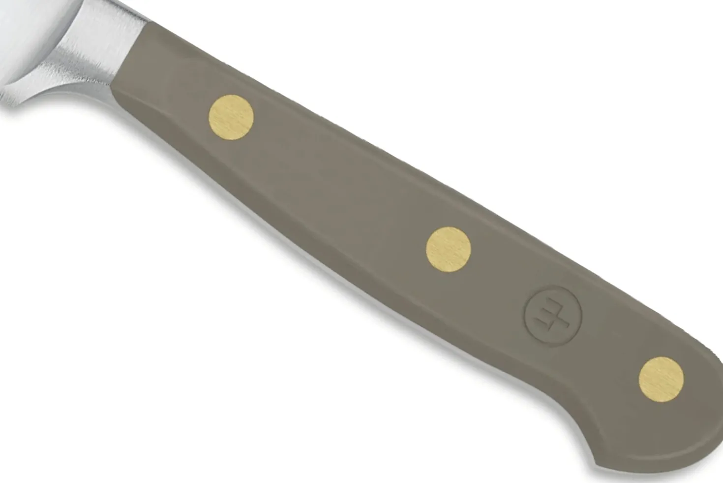 Couteau à steak Wusthof Classic Colour Velvet Oyster forgé lame 12cm