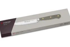 Couteau à steak Wusthof Classic Colour Velvet Oyster forgé lame 12cm