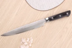 Couteau sujihiki 20cm japonais Satake Cutlery damas 69 couches