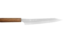 Couteau sujihiki 24cm japonais artisanal Yu Kurosaki Gekko San Maï
