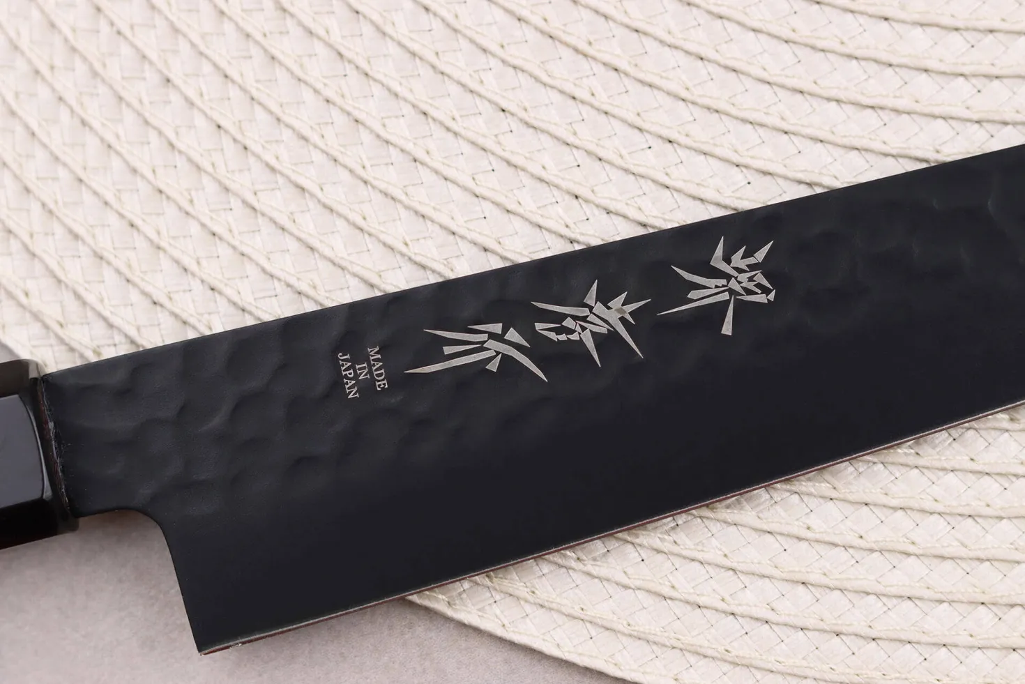 Couteau sujihiki 24cm japonais Sakai Takayuki Kurokage VG10 manche en wengé