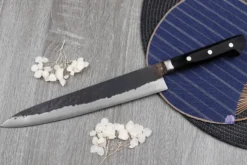 Couteau sujihiki 24cm japonais artisanal Fujiwara Denka