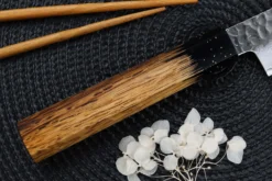 Couteau sujihiki 24cm japonais Sakai Takayuki Kashi Urushi VG10 damas
