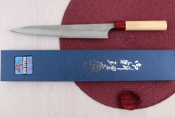 Couteau sujihiki 27cm japonais artisanal Masakage Yuki Shirogami 2