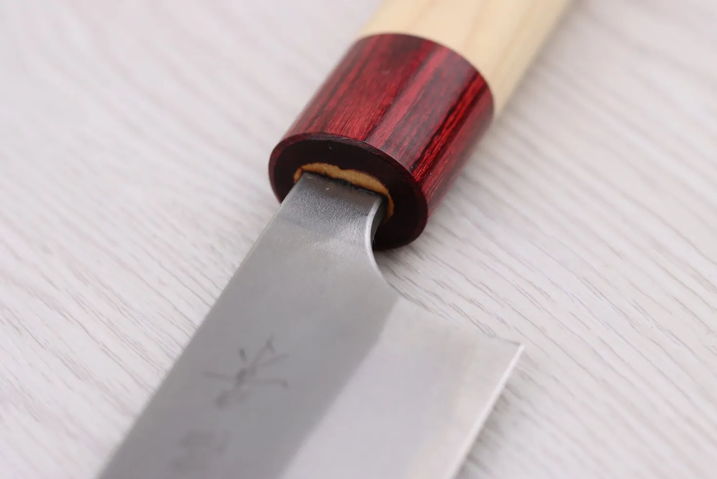 Couteau sujihiki 27cm japonais artisanal Masakage Yuki Shirogami 2