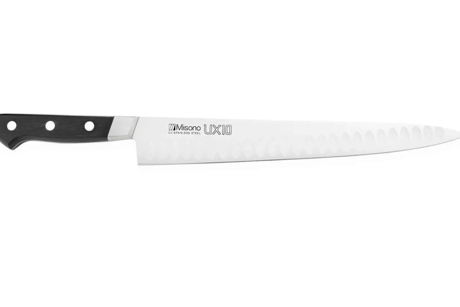 Couteau sujihiki japonais alvéolé Misono UX10 27cm