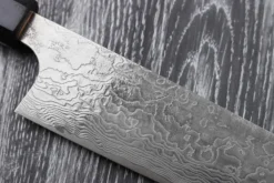 Couteau sujihiki japonais artisanal Takeshi Saji R2 Damas 27cm
