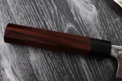 Couteau sujihiki japonais artisanal Takeshi Saji R2 Damas 27cm