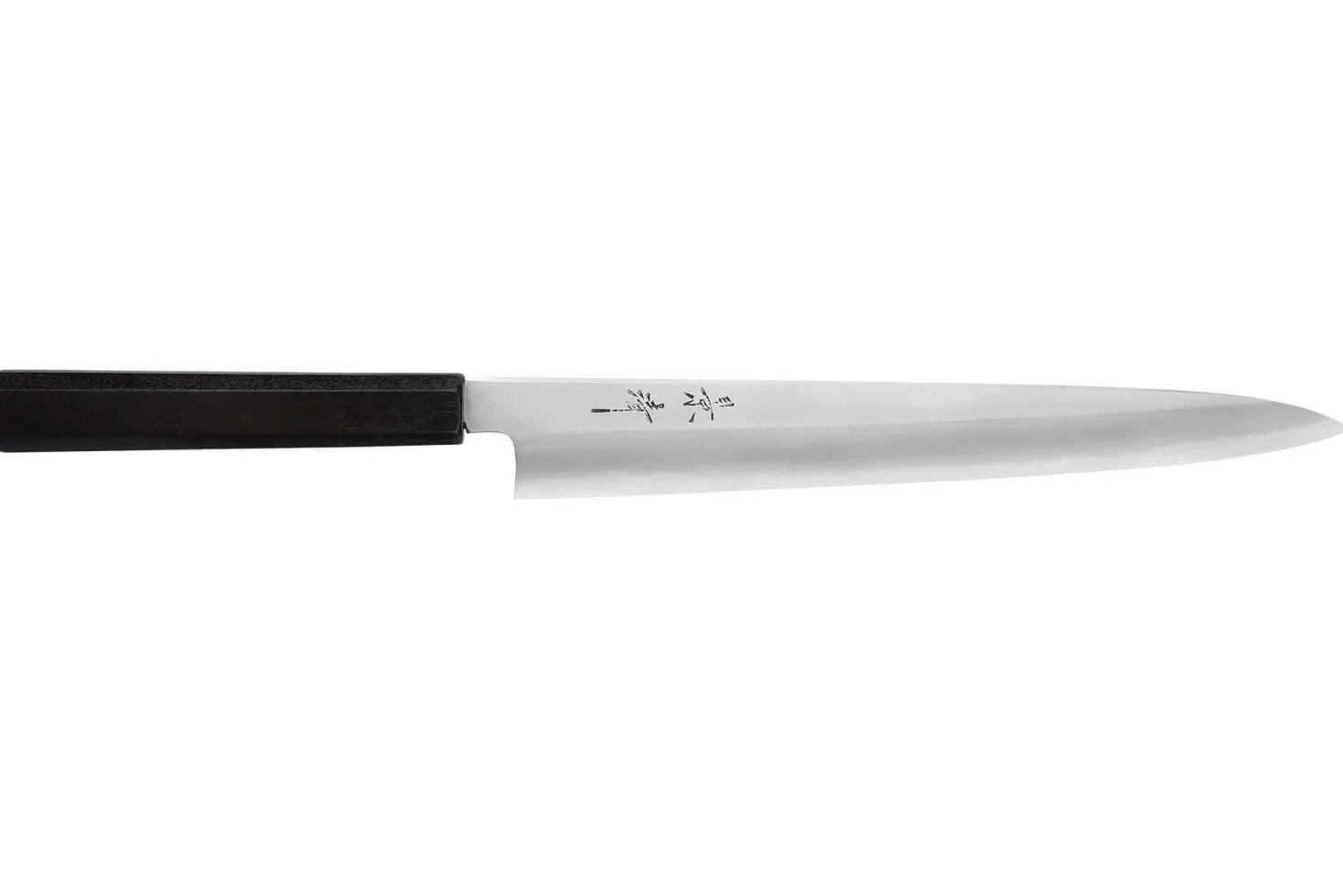 Couteau sujihiki japonais artisanal Kagekiyo Suri Urushi 27cm