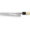 Couteau sujihiki japonais artisanal Masakage Shimo 27cm Shirogami