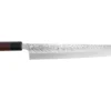 Couteau sujihiki japonais artisanal martelé Yu Kurosaki Shizuku 30cm acier SG2